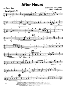 After Hours - 1st Tenor Saxophone 