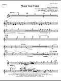 Shout Your Fame - Violin 1