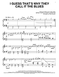 I Guess That's Why They Call It The Blues [Classical version] (arr. Phillip Keveren)