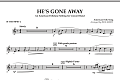 He's Gone Away (An American Folktune Setting for Concert Band) - Bb Trumpet 2