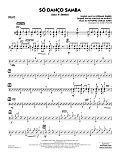 Só Danço Samba (Jazz 'n' Samba) (arr. Mark Taylor) - Drums