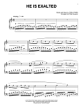 He Is Exalted [Classical version] (arr. Phillip Keveren)