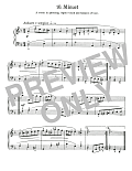 Minuet In D Minor, BWV Appendix 132