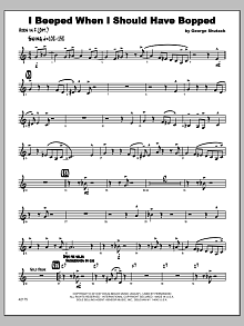I Beeped When I Should Have Bopped - Horn in F 