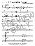O Come, All Ye Faithful - Solo Sheet for F Instruments