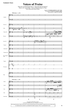 Testament of Praise (A Celebration of Faith) - Full Score 