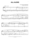 All Alone (arr. Phillip Keveren)