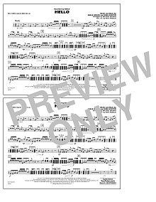 Hello - Multiple Bass Drums 