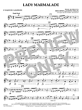 Lady Marmalade (from Moulin Rouge) (arr. Richard Saucedo) - Eb Baritone Saxophone