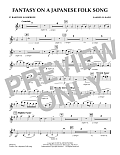 Fantasy On A Japanese Folk Song - Eb Baritone Saxophone