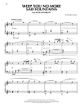 Weep You No More Sad Fountains (from Sense And Sensibility) (arr. Phillip Keveren)