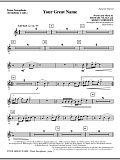 Your Great Name - Tenor Sax (sub. Tbn 2)