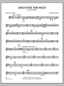 Discover The Wild - Bb Bass Clarinet 