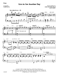Live to See Another Day (arr. Mark Hayes) - Piano
