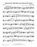 March Of The Belgian Parachutists - Oboe 1 & 2