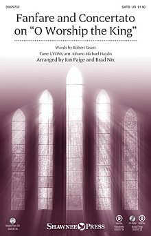 Fanfare and Concertato on "The Church's One Foundation" - Full Score 