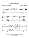 Brown Eyed Girl (arr. Adam Scott)