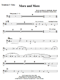 More And More - Trombone 3/Tuba