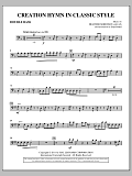 Creation Hymn In Classic Style - Double Bass