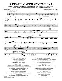 A Disney March Spectacular - Bb Trumpet 3 