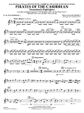 Pirates of the Caribbean (Soundtrack Highlights) (arr. Ted Ricketts) - Eb Alto Saxophone 1