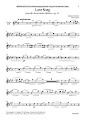 Love Song (from The Liebeslieder Waltzes, Op. 52)