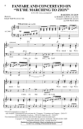 Fanfare And Concertato On "We're Marching To Zion"
