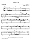 True Colors (arr. Mac Huff) - Synthesizer
