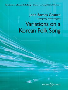 Variations on A Korean Folk Song - Conductor Score (Full Score) 