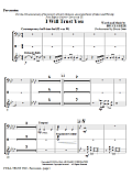 I Will Trust You - Percussion