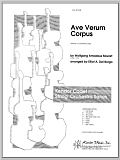 Ave Verum Corpus - Full Score