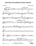 Fantasy on Korean Folk Songs - Bb Clarinet 1