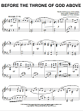 Before The Throne Of God Above [Jazz version] (arr. Phillip Keveren)
