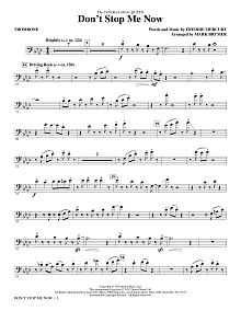 Don't Stop Me Now (arr. Mark Brymer) - Trombone 