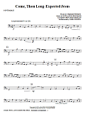 Come, Thou Long-Expected Jesus - Contrabass