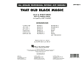 That Old Black Magic (arr. Mike Tomaro) - Conductor Score (Full Score)