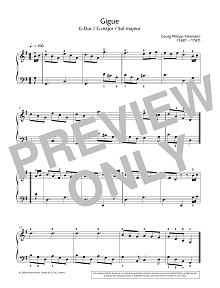 Gigue in G major 