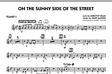 On The Sunny Side Of The Street - Trumpet 4 
