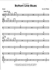 Bottom Line Blues - Drum Set 