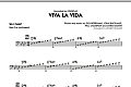 Viva La Vida - C Bass Clef Solo