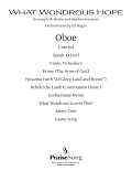 What Wondrous Hope (A Service of Promise, Grace and Life) - Oboe