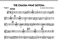 The Chacha What Gotcha - Trumpet 4