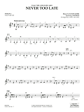 Never Too Late (from The Lion King 2019) (arr. Larry Moore) - Violin 3 (Viola Treble Clef)