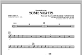 Some Nights - Percussion 2