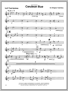 Cerulean Blue - Tenor Sax 2 