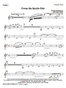 From the Inside Out - Violin 2 
