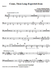 Come, Thou Long-Expected Jesus - Timpani 