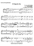 O Sing For Joy! - Keyboard String Reduction