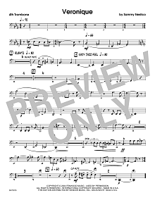 Veronique - 4th Trombone 