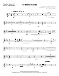 To Honor Christ - Tenor Sax/BariTC (sub Tbn 1-2)